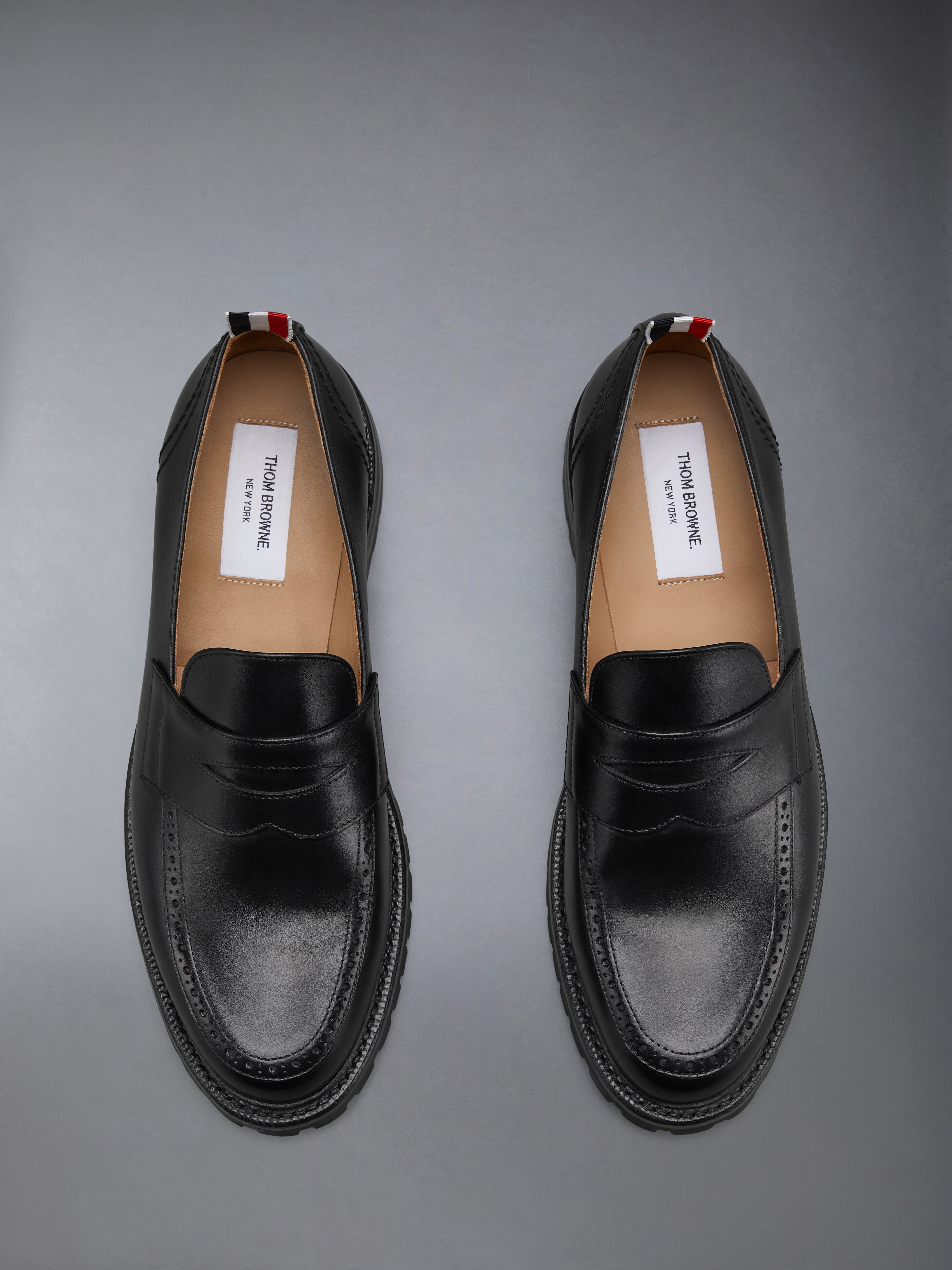 BOX CALF PENNY LOAFER - 5