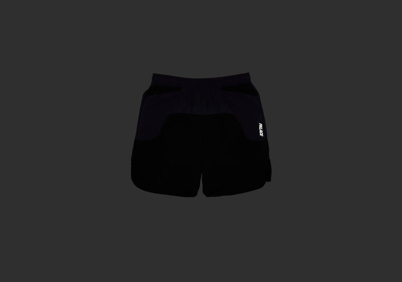 PALACE FRONT RUNNER SHORTS BLACK / NAVY outlook