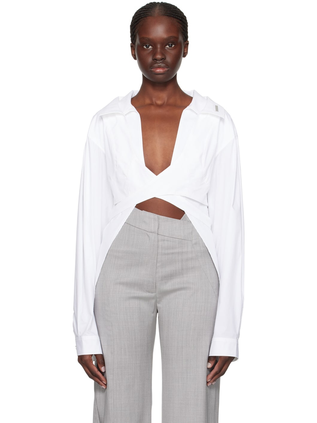 White Duplex Shirt - 1