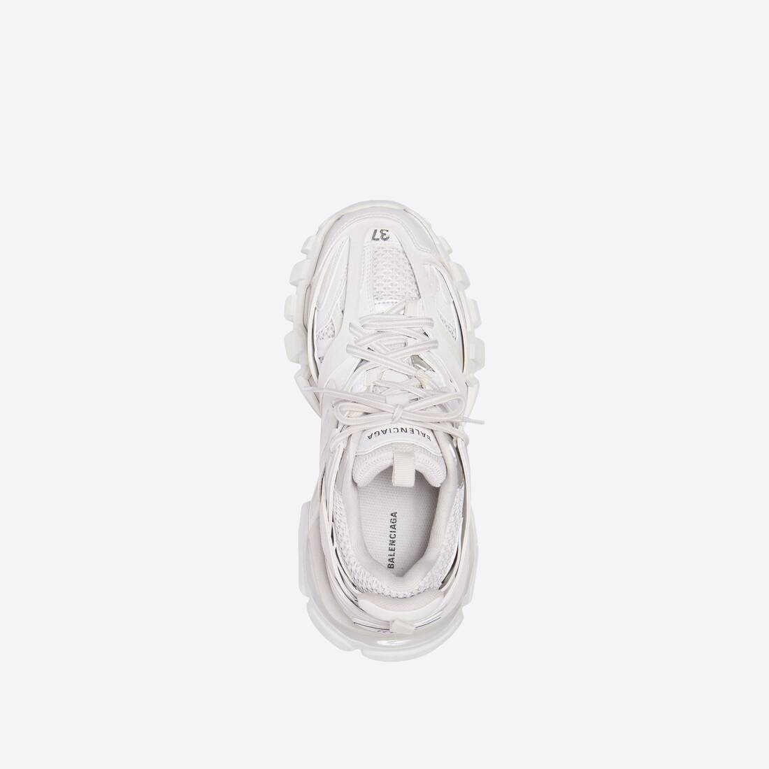 Women's Track Sneaker in White - 10