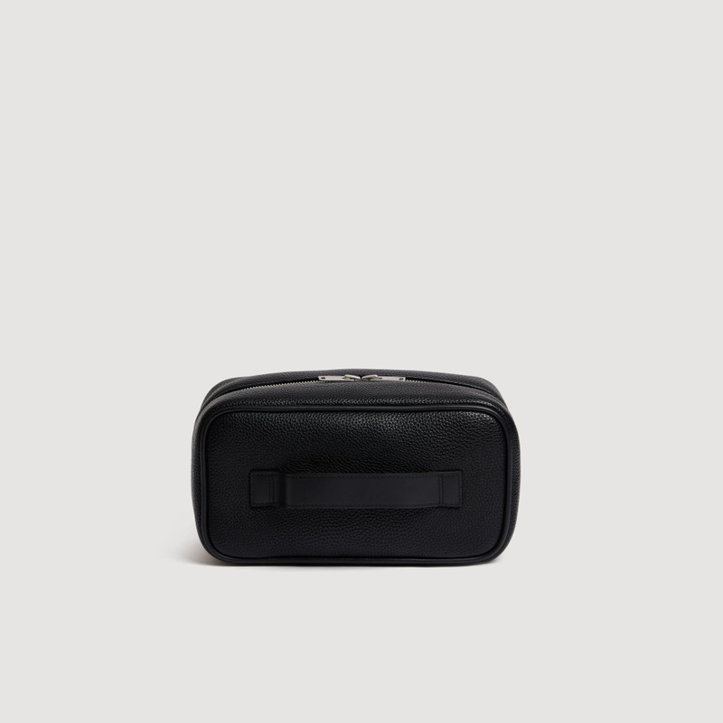 TOILETRY BAG IN GRAINED FABRIC 3