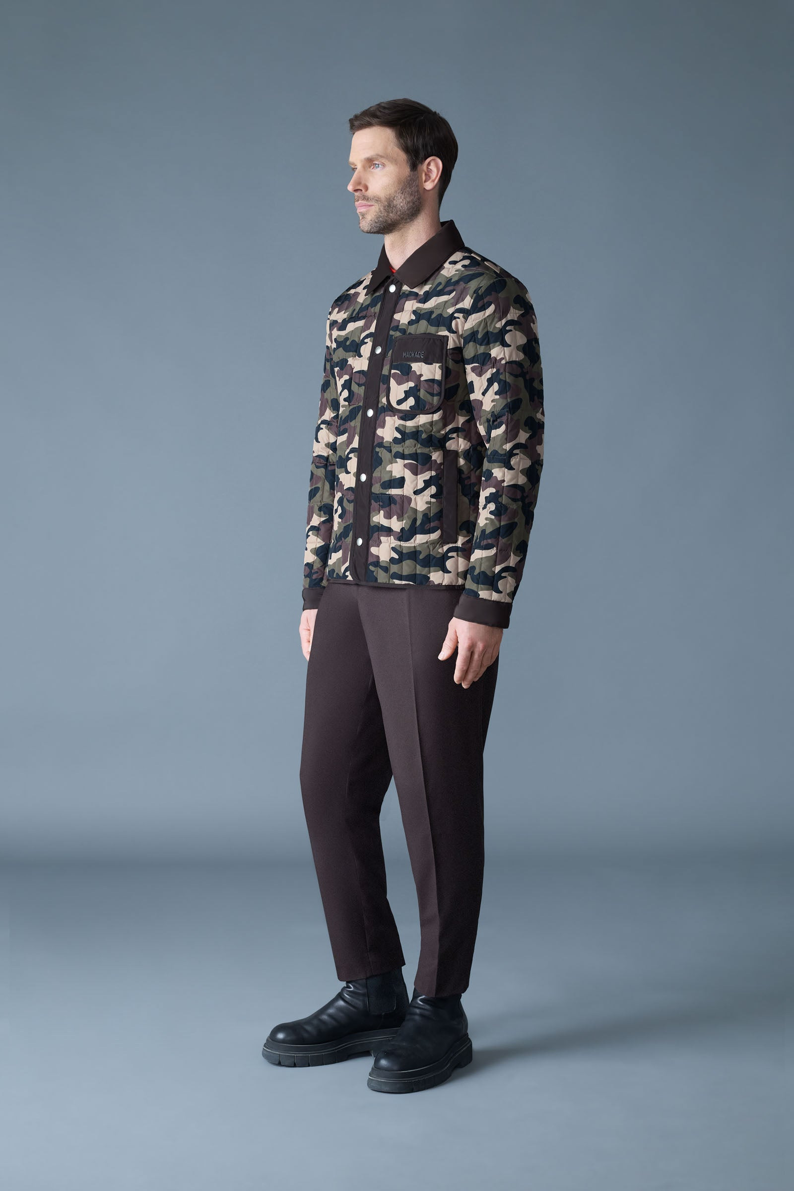 MATEO-CAMO Camo Light Down Jacket - 3