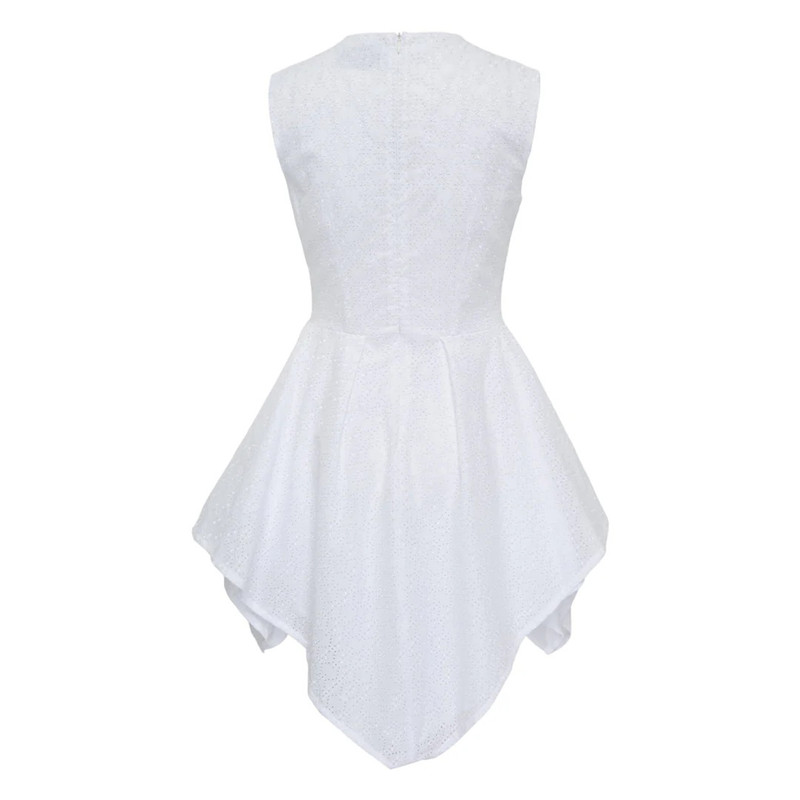 MSGM Cotton Sangallo Dress outlook