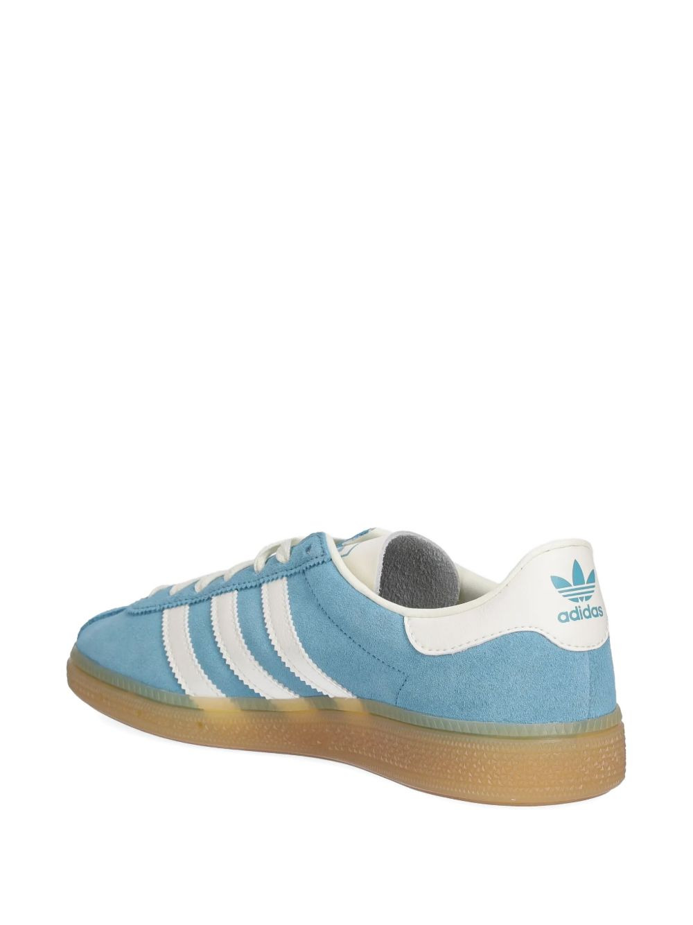 Muenchen three-stripe suede sneakers - 5