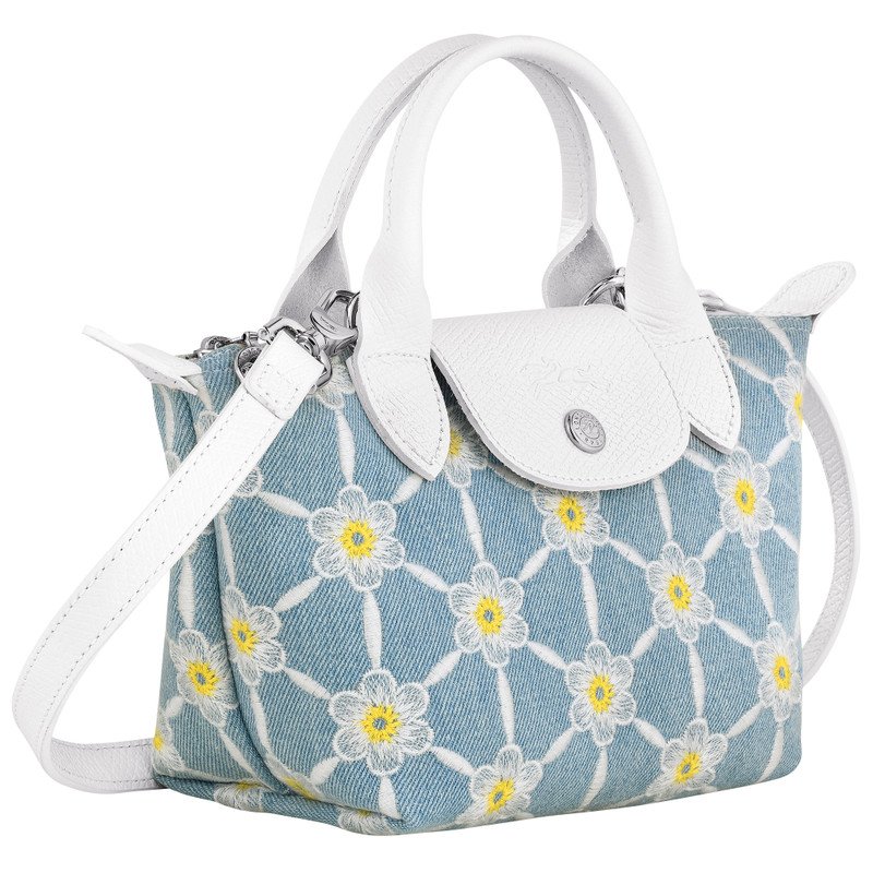 Le Pliage Collection XS Handbag Sky Blue - Canvas 3
