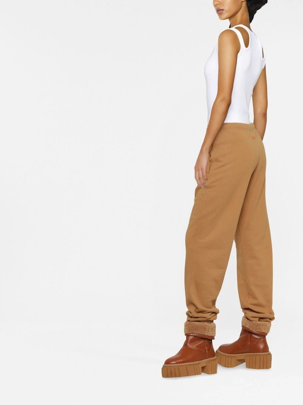 logo-print track pants - 3