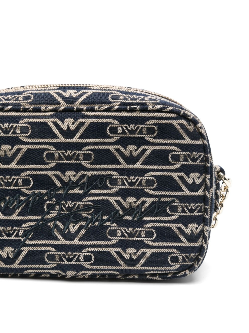 monogram-jacquard mini bag - 4