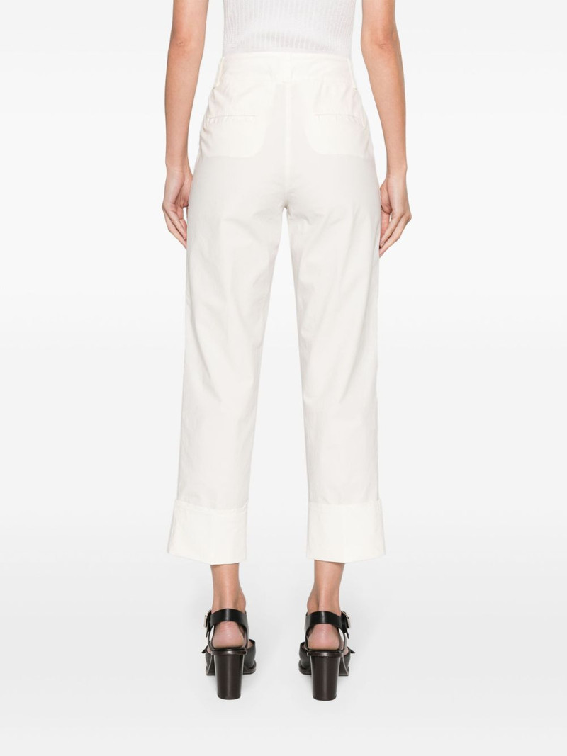 cuffed cropped trousers 4