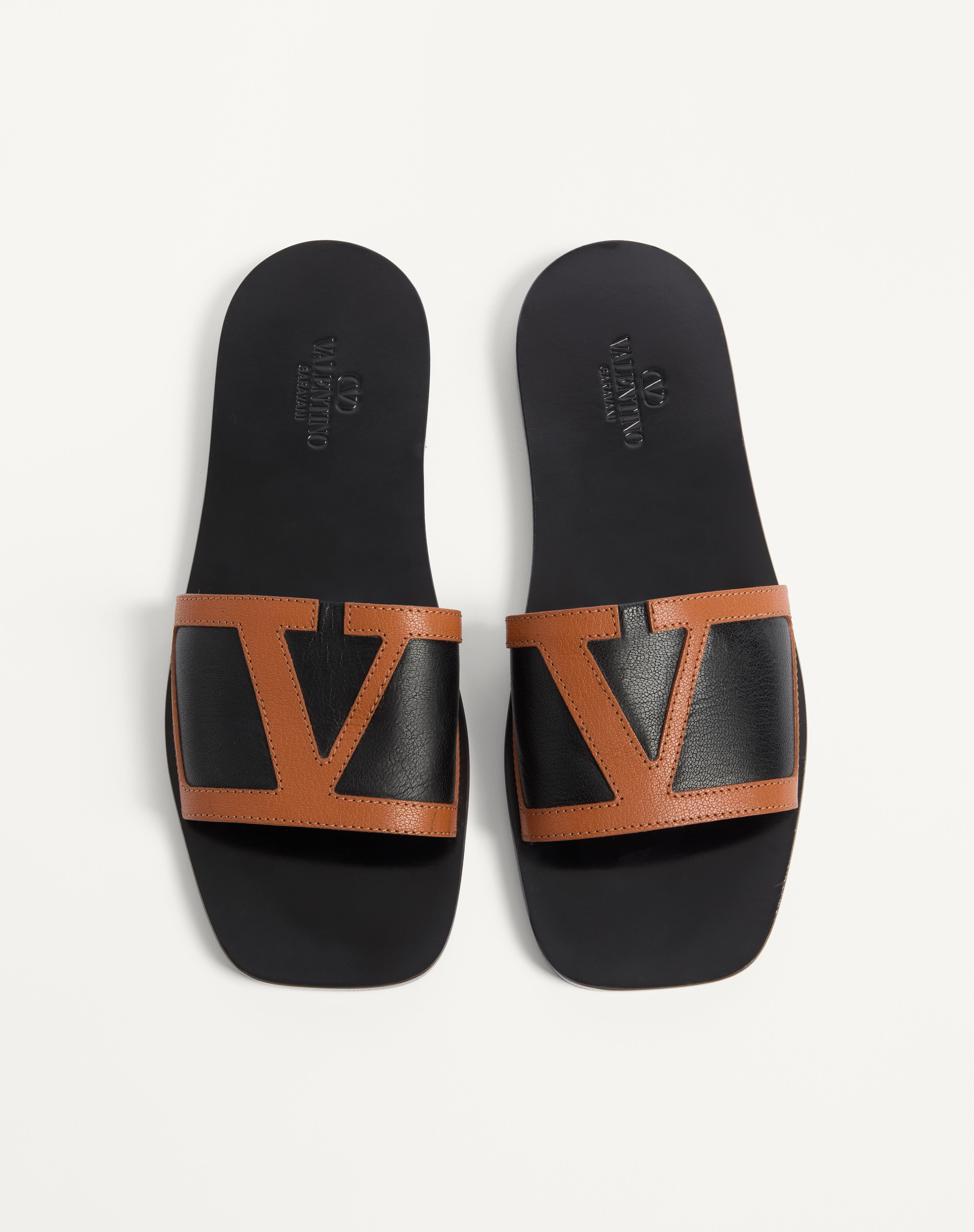 VIVA SUPERSTAR SLIDE SANDAL IN NAPPA LEATHER - 3