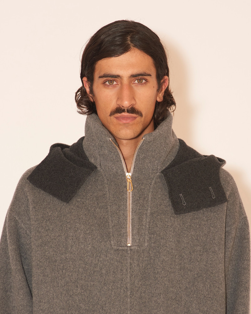 ALMOS - Hooded jacket - Grey/charcoal 6