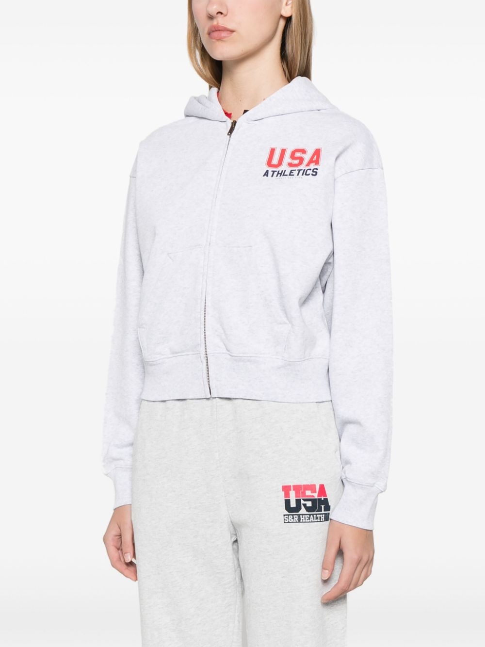 zip-up hoodie - 3
