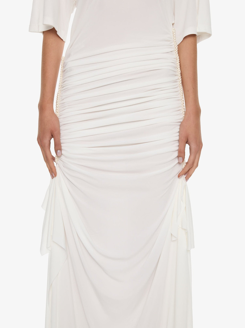 CHRISTOPHER ESBER Shibari Jersey Ruche Tee Dress outlook