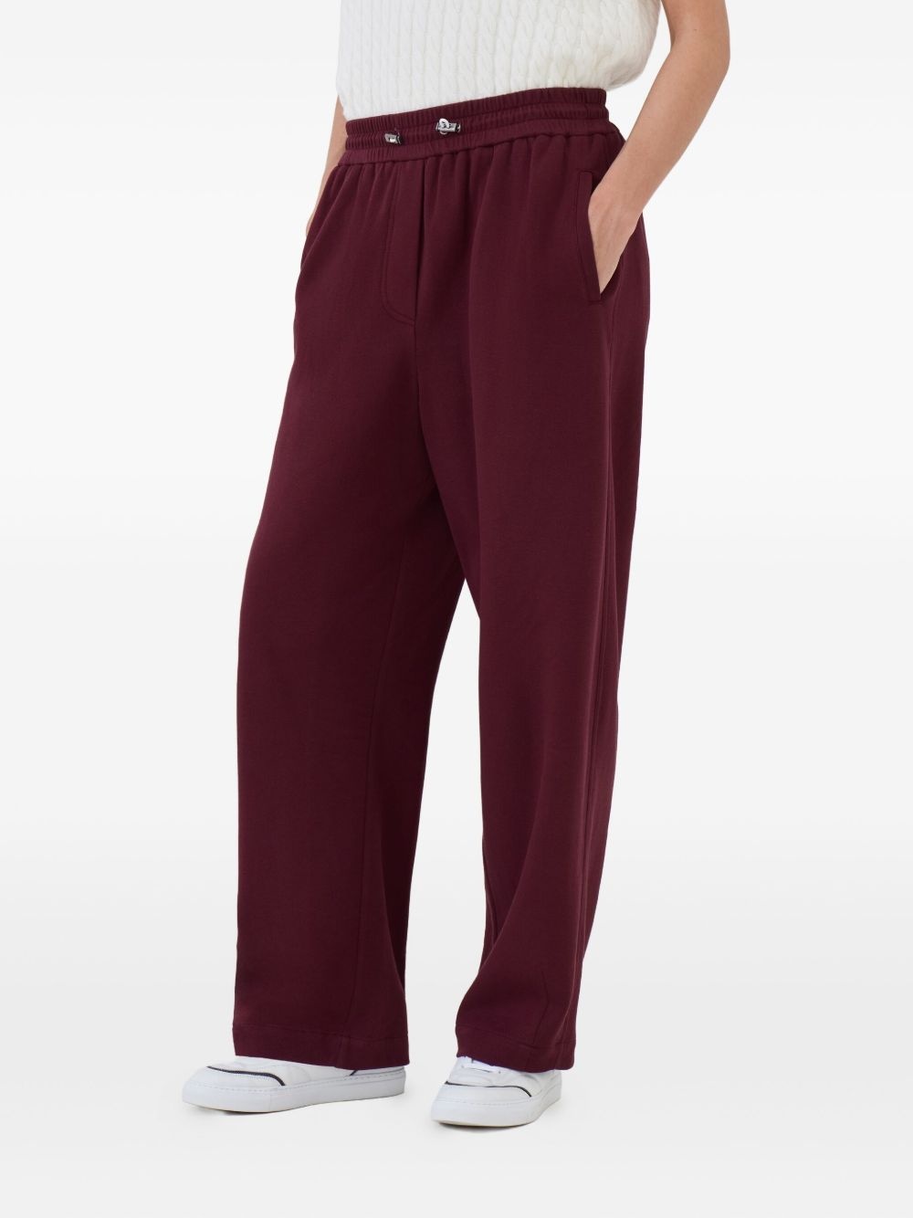 elasticated-waistband sweatpants - 3