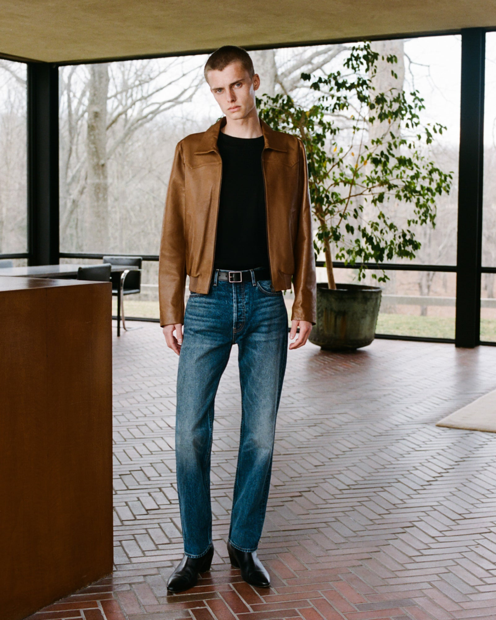 HAMMOND LEATHER JACKET - 6