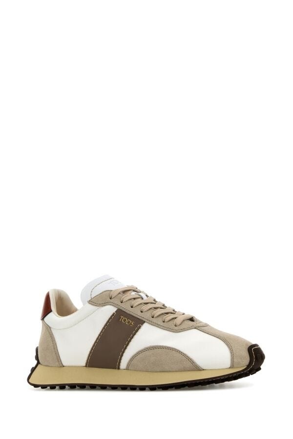 【送料&関税込】Tod's Multicolor Leather And Suede Sneakers Tod's Tod's Men Multicolor Leather And Suede Sneakers