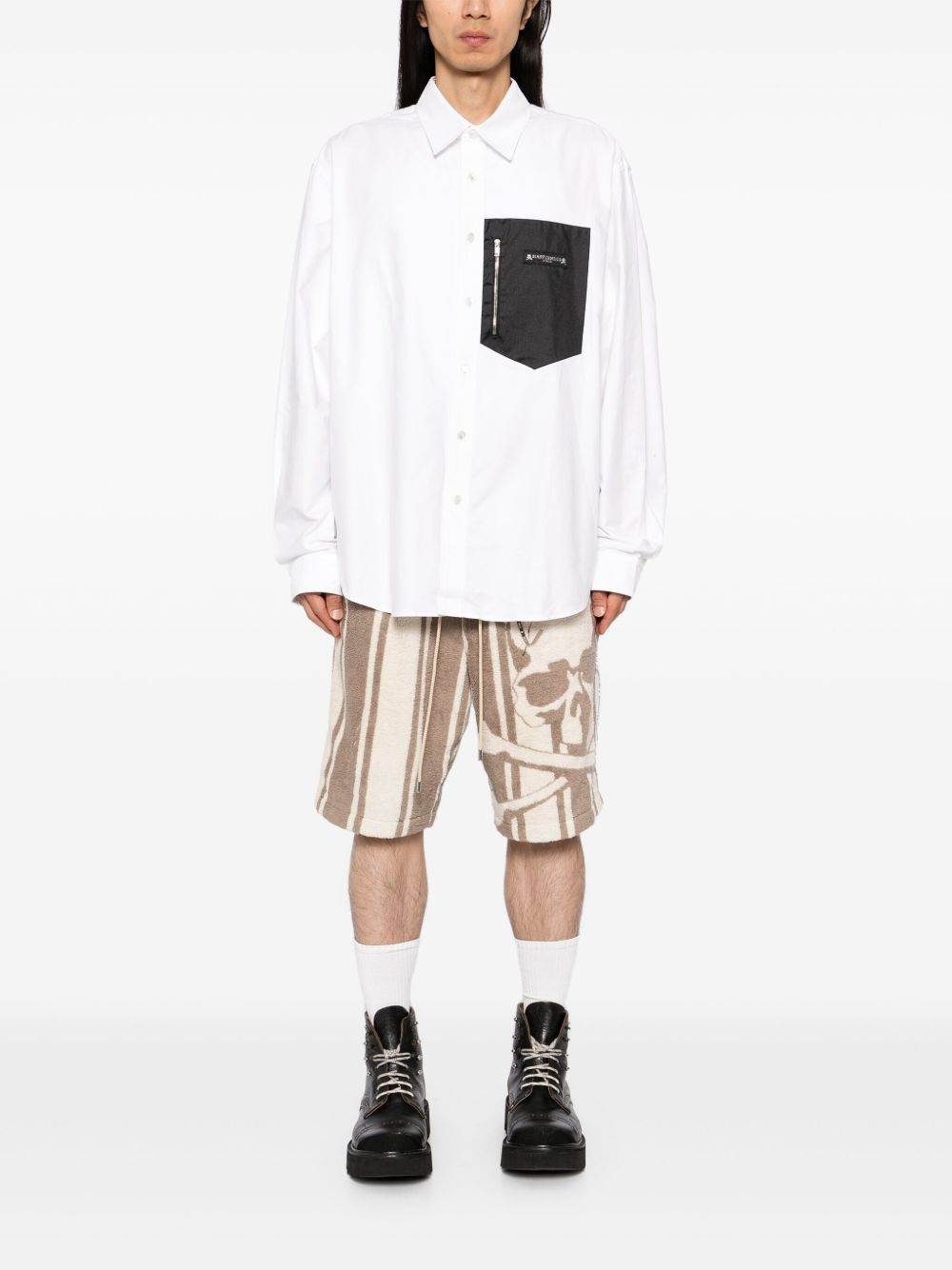 patch-pocket shirt - 2