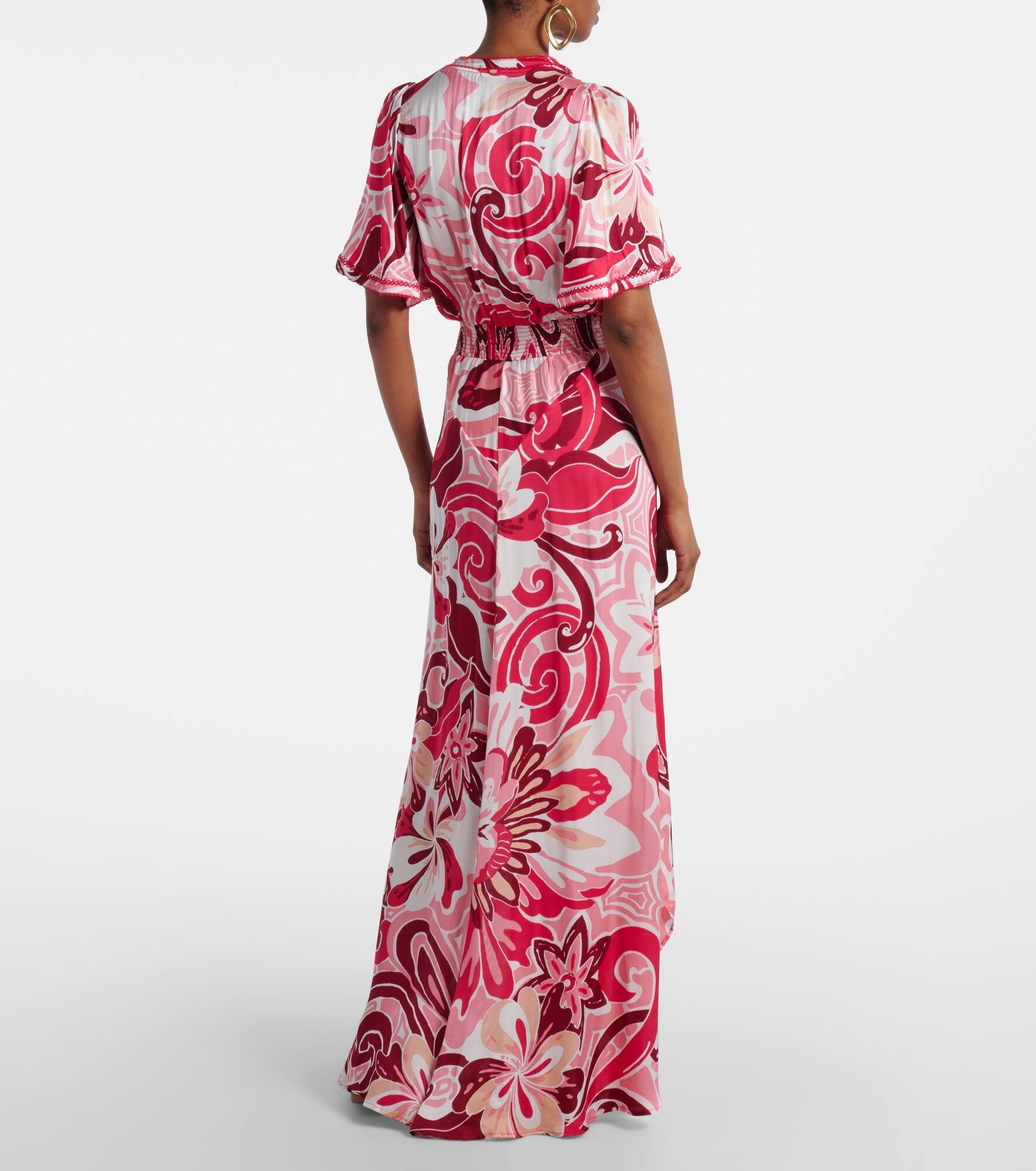Mabelle satin maxi dress - 3