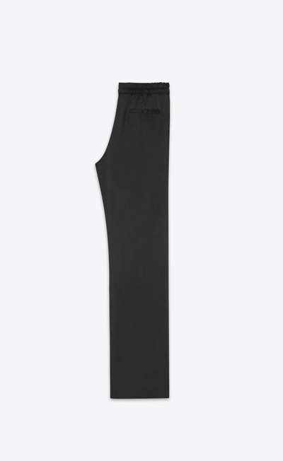 SAINT LAURENT relaxed pants in twill outlook