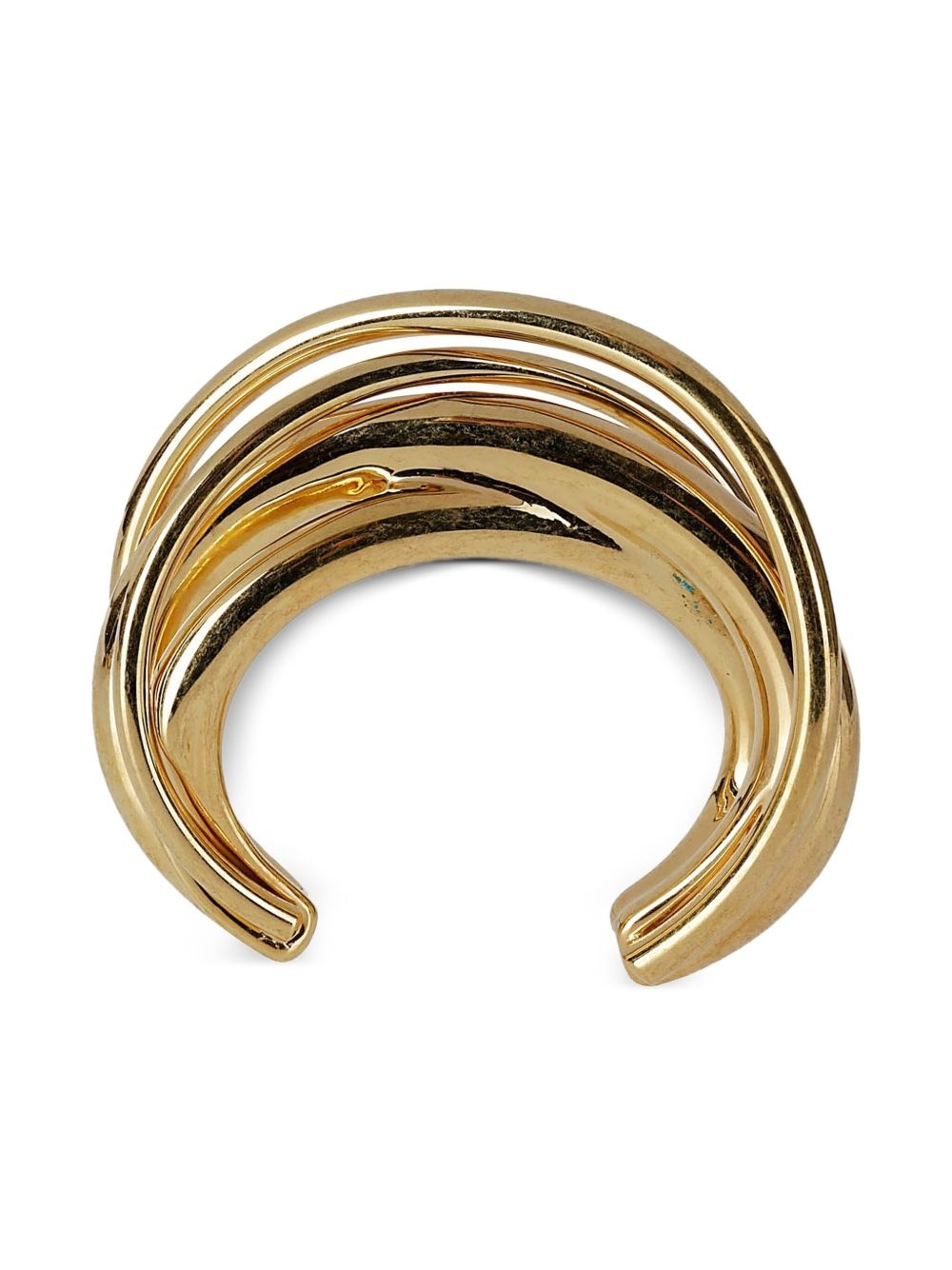 gold-plated Triptych bracelet - 2