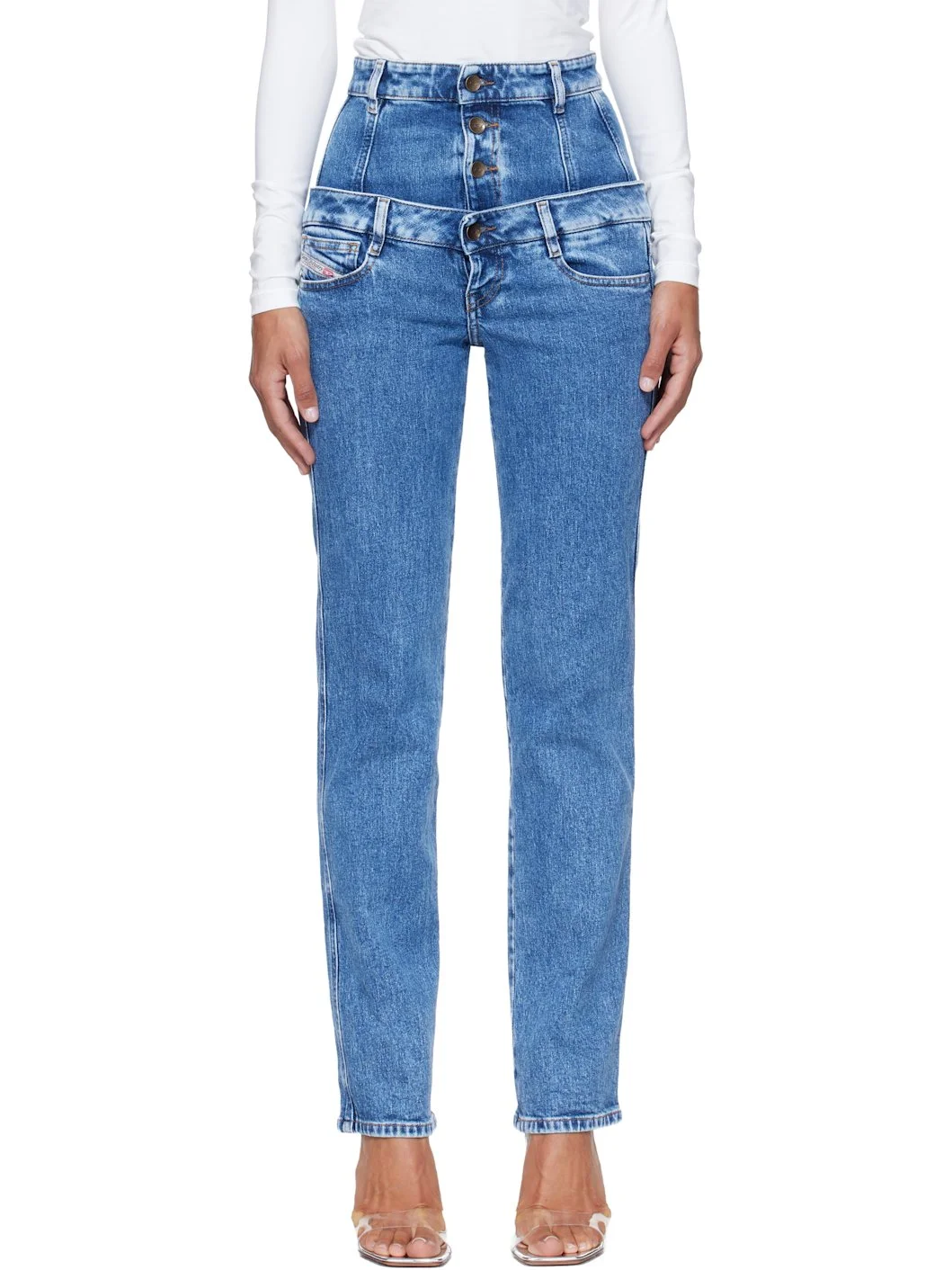 Blue D-Fynora Jeans - 1
