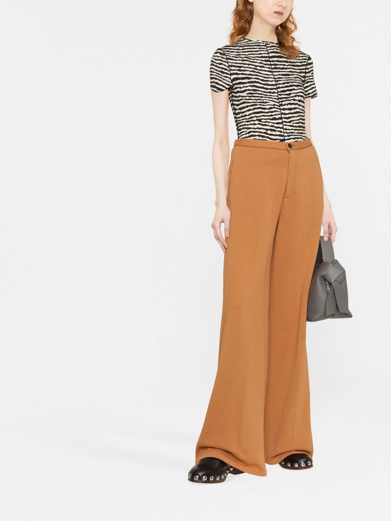forte_forte high-rise wide-leg trousers outlook