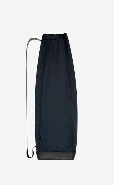 SAINT LAURENT city saint laurent long sling bag econyl® regenerated nylon outlook