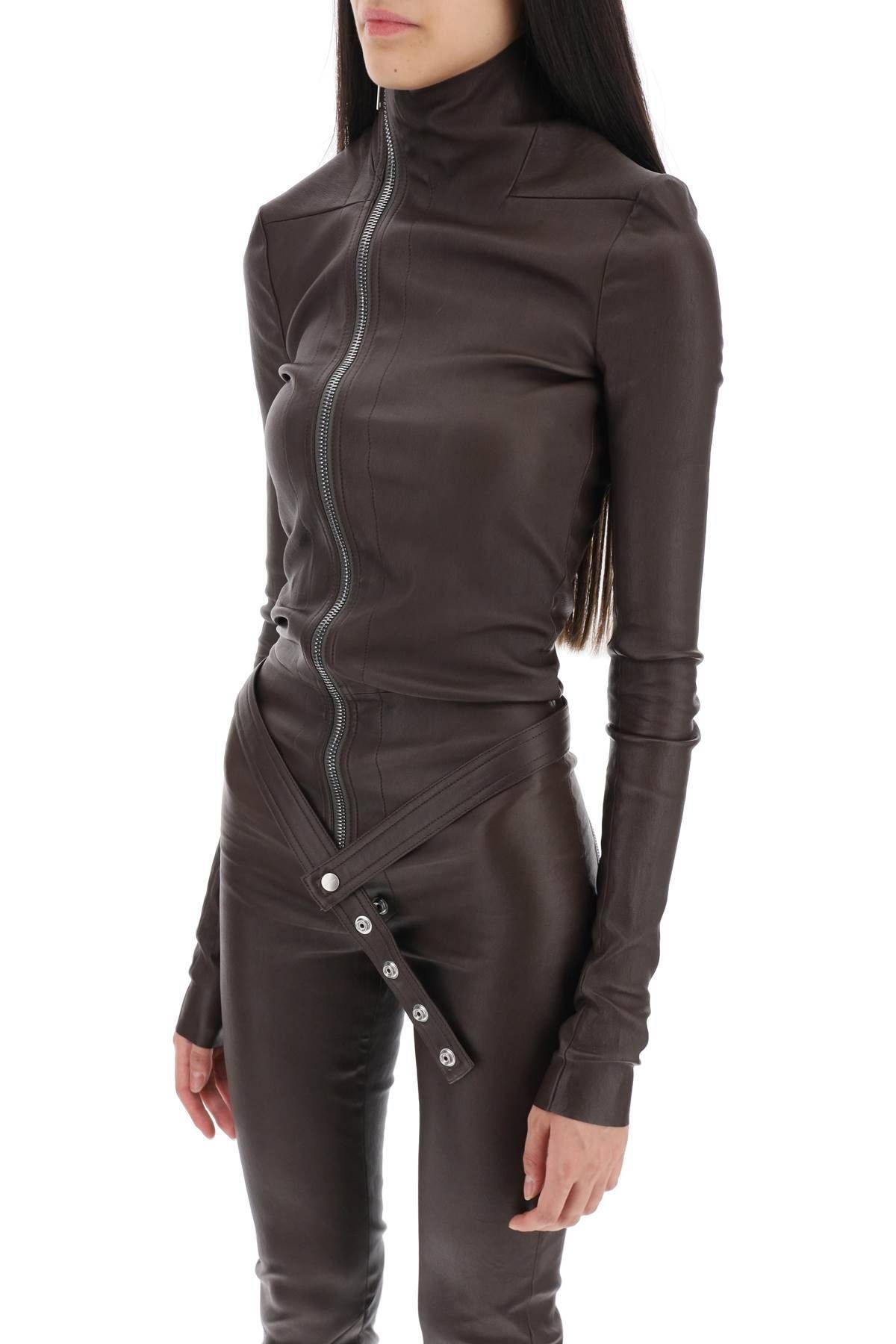 JUMPSUIT IN LEATHER - 5