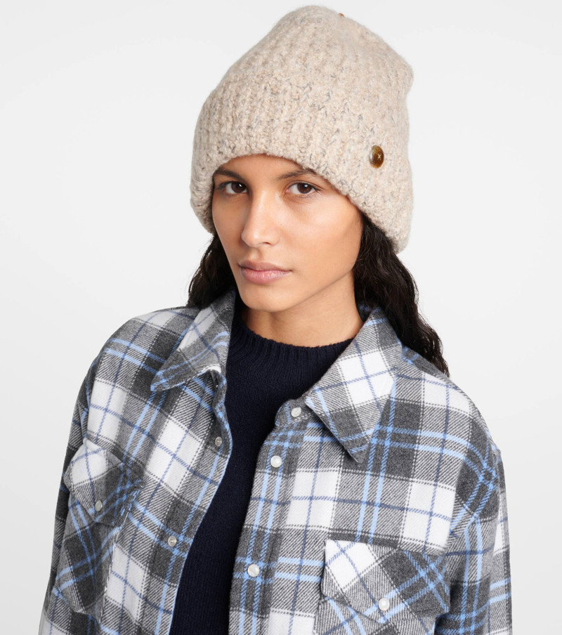 God’s True Cashmere Cashmere bouclé beanie outlook