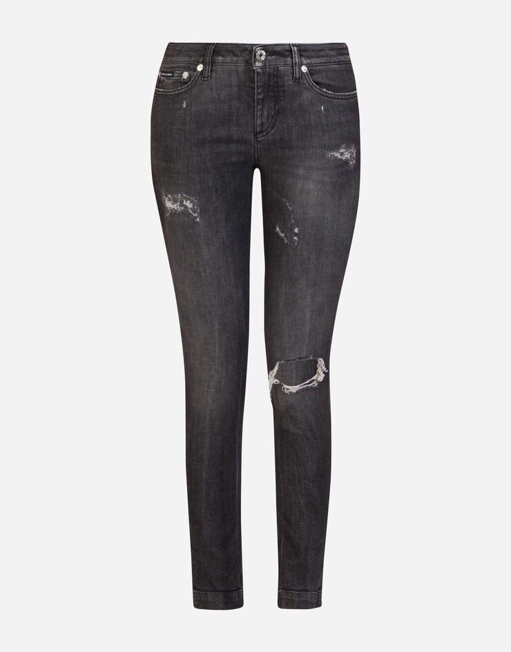 Denim stretch pretty fit jeans - 1