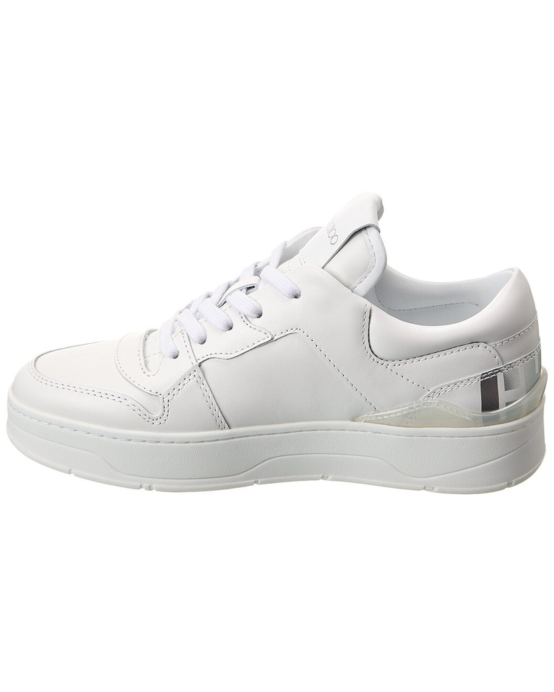 JIMMY CHOO Jimmy Choo Florent/F Leather Sneaker outlook