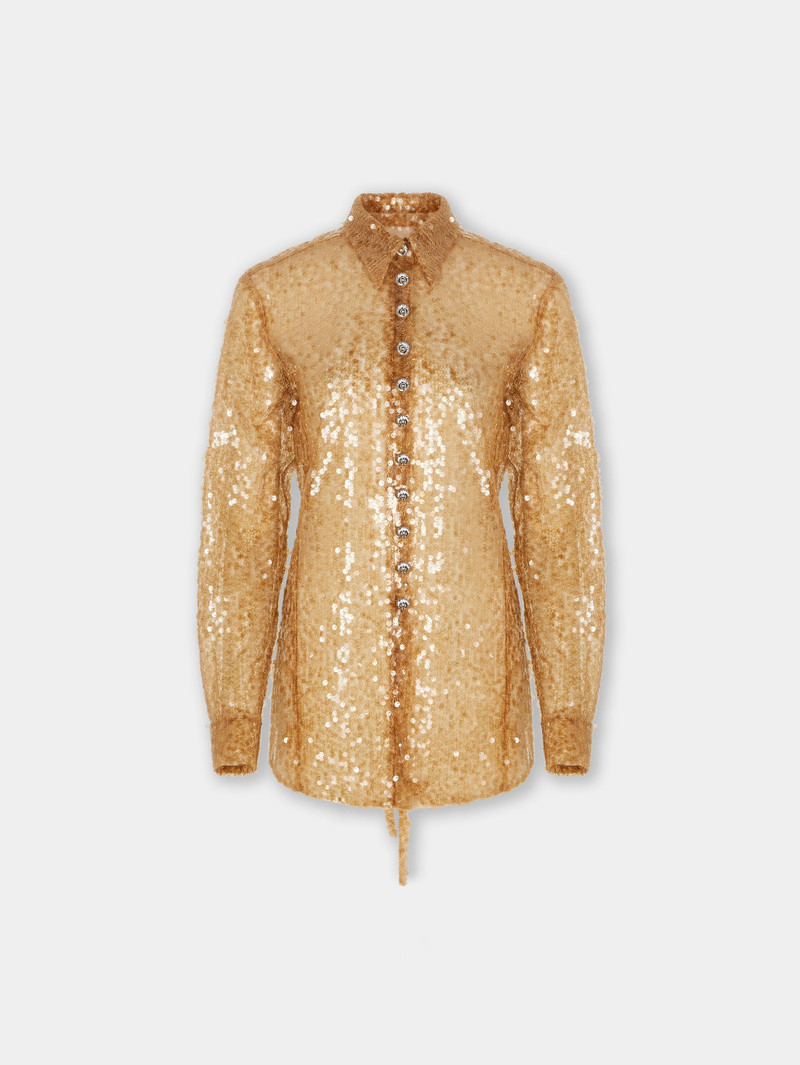 SEQUIN-EMBROIDERED SHIRT 1