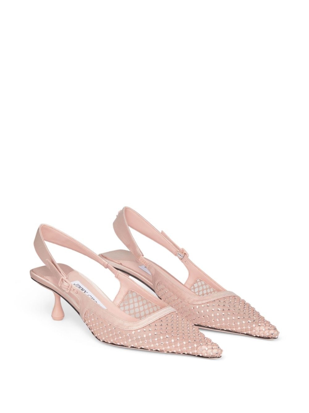 50mm Amel crystal-embellished pumps - 2