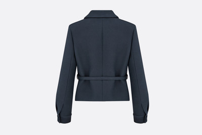 Dior V08 Cropped Jacket with Dior Belt outlook