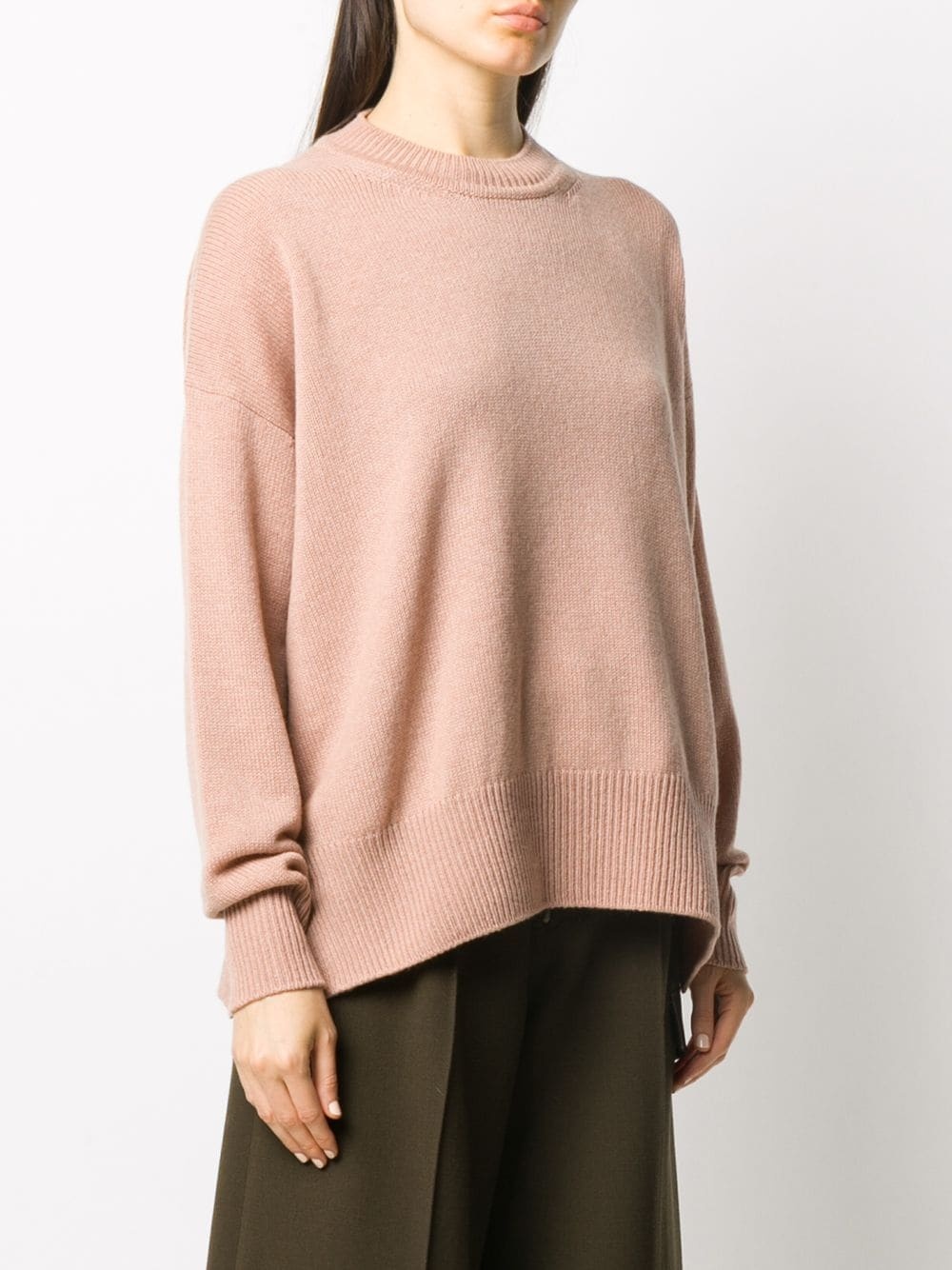 crew neck knitted jumper - 3