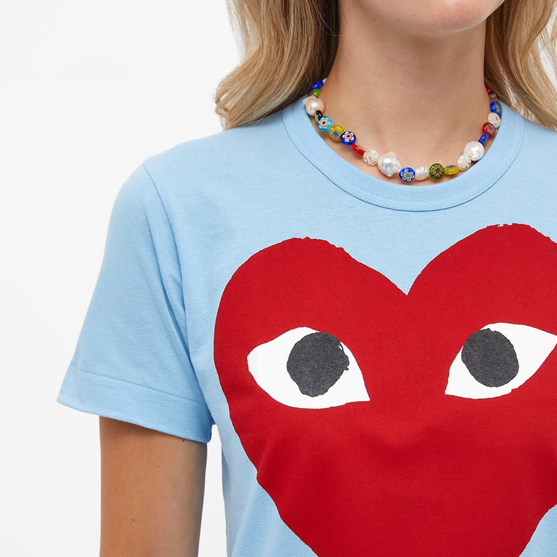 Comme des Garçons PLAY Comme des Garcons Play Women's Red Heart Logo Tee outlook