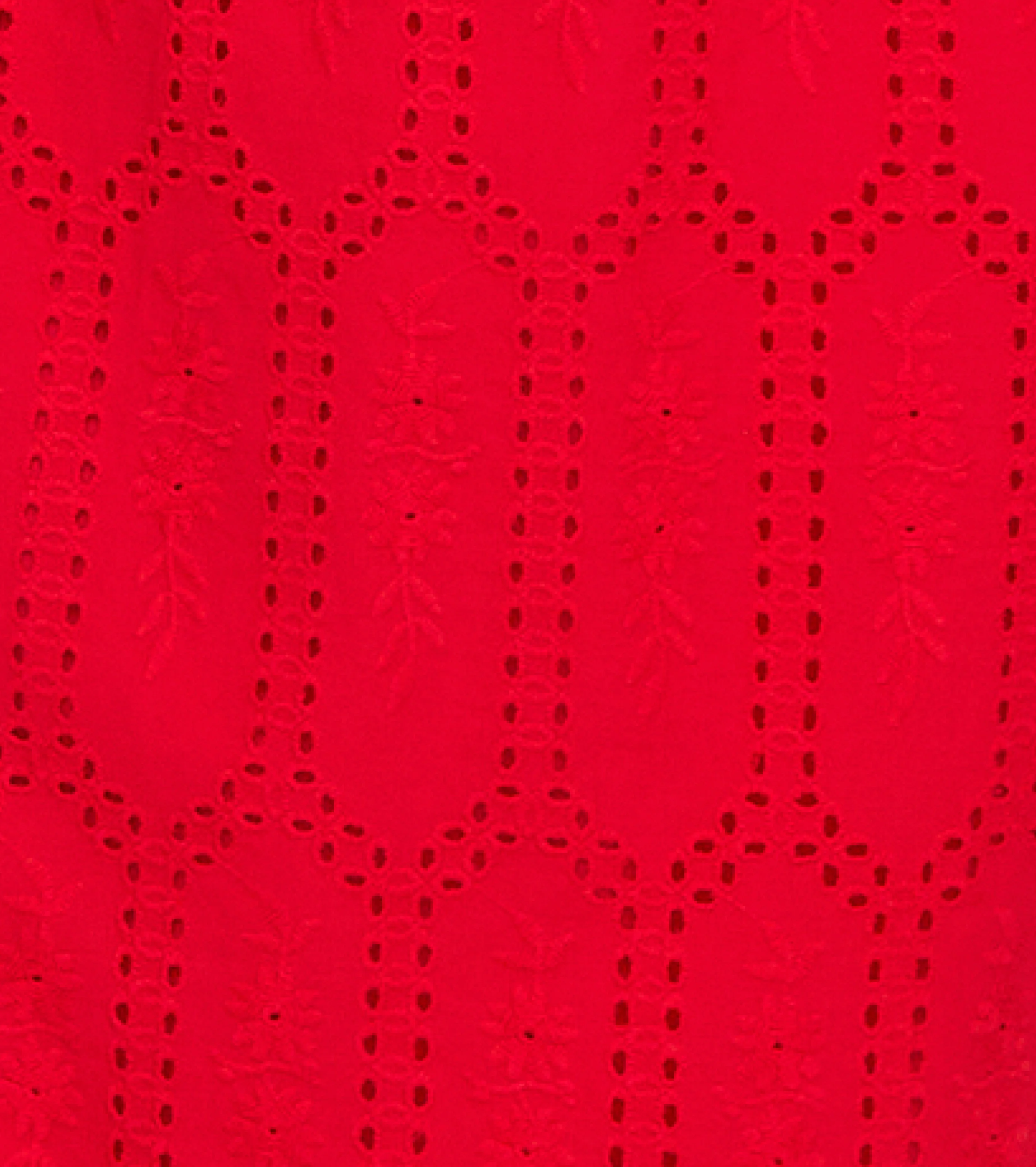 The Belle Bow - Cherry Trellis Broderie - 1