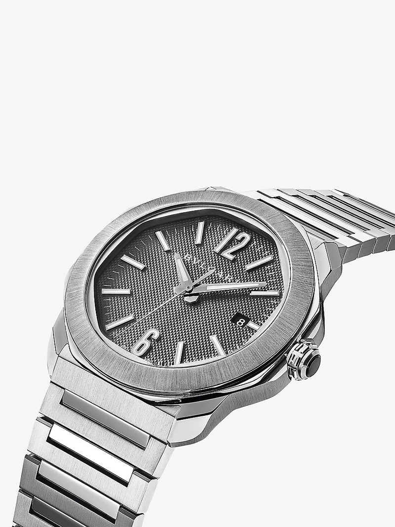 BVLGARI RE00020 Octo Roma Chronograph stainless-steel automatic watch outlook