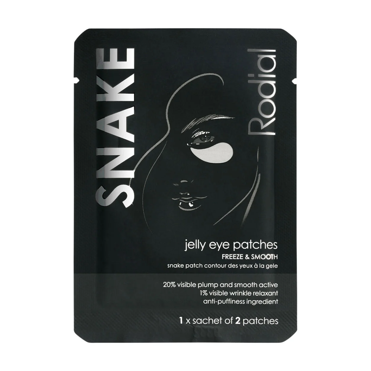 Snake Jelly Eye Patches Single Sachet - 1