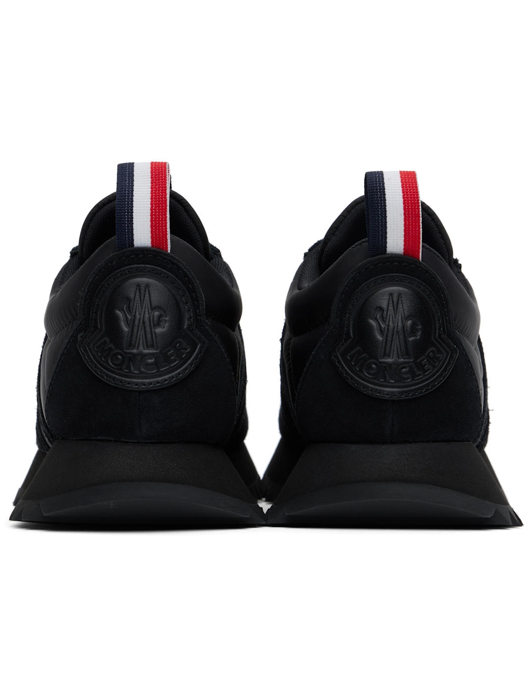 Black Pacey Nylon & Suede Sneakers - 2