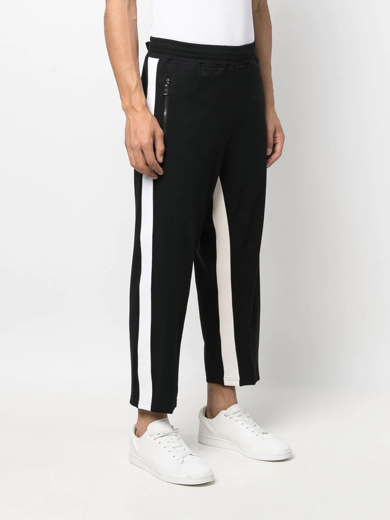 cropped cotton track pants 3