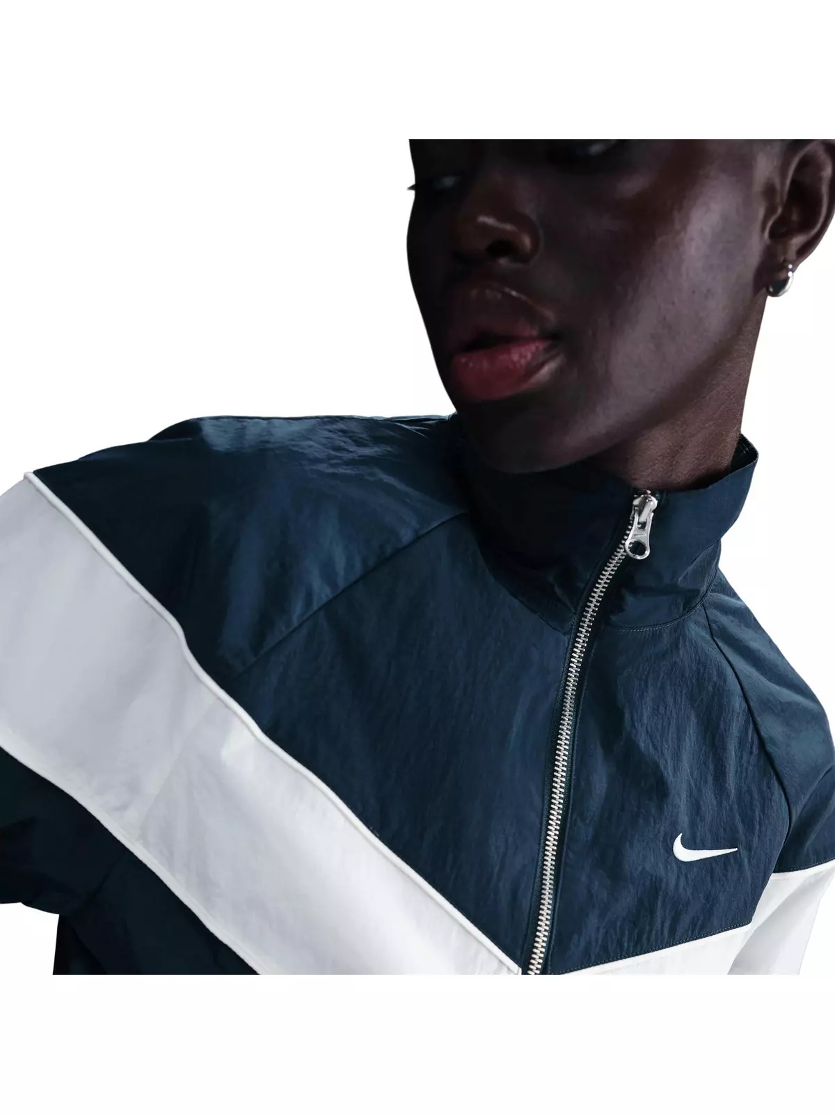 Women's Windrunner Loose UV Woven Full-Zip Jacket - Blue - 3