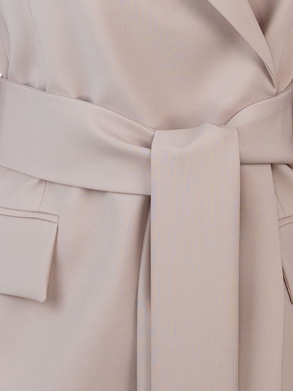 belted lapels jacket - 3