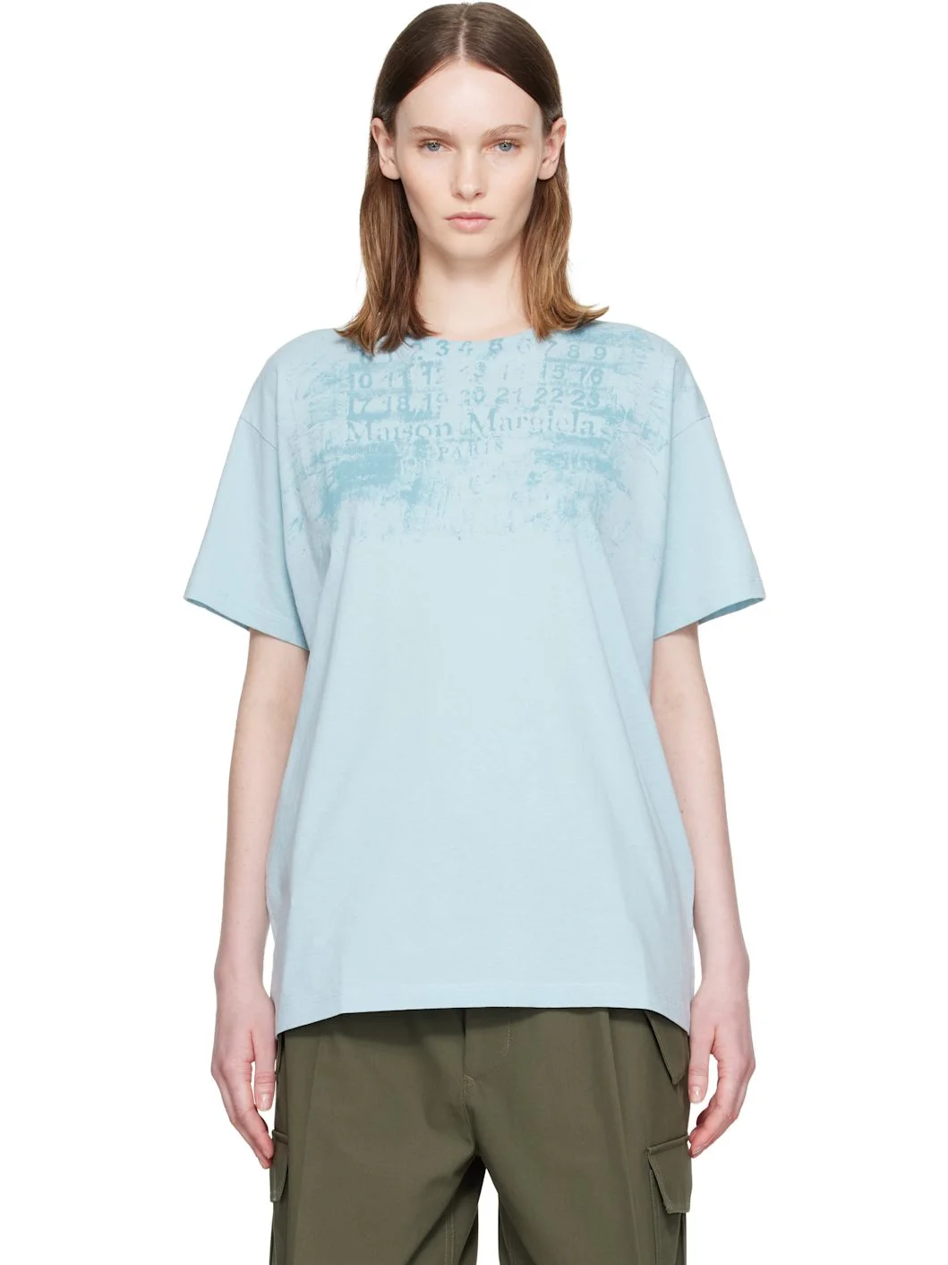Blue Numbers Regular T-shirt - 1