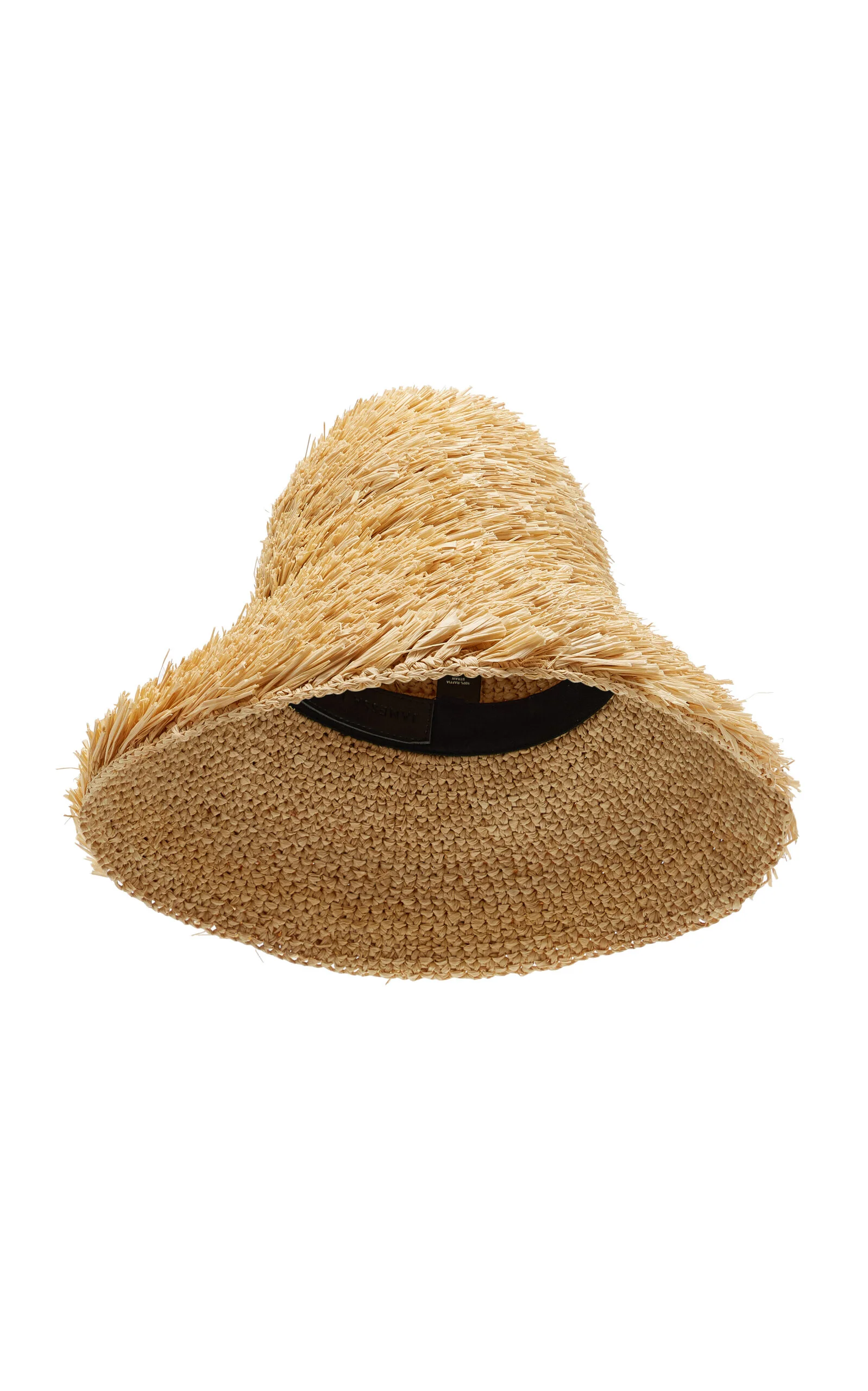 Gabi Raffia Bucket Hat brown - 1