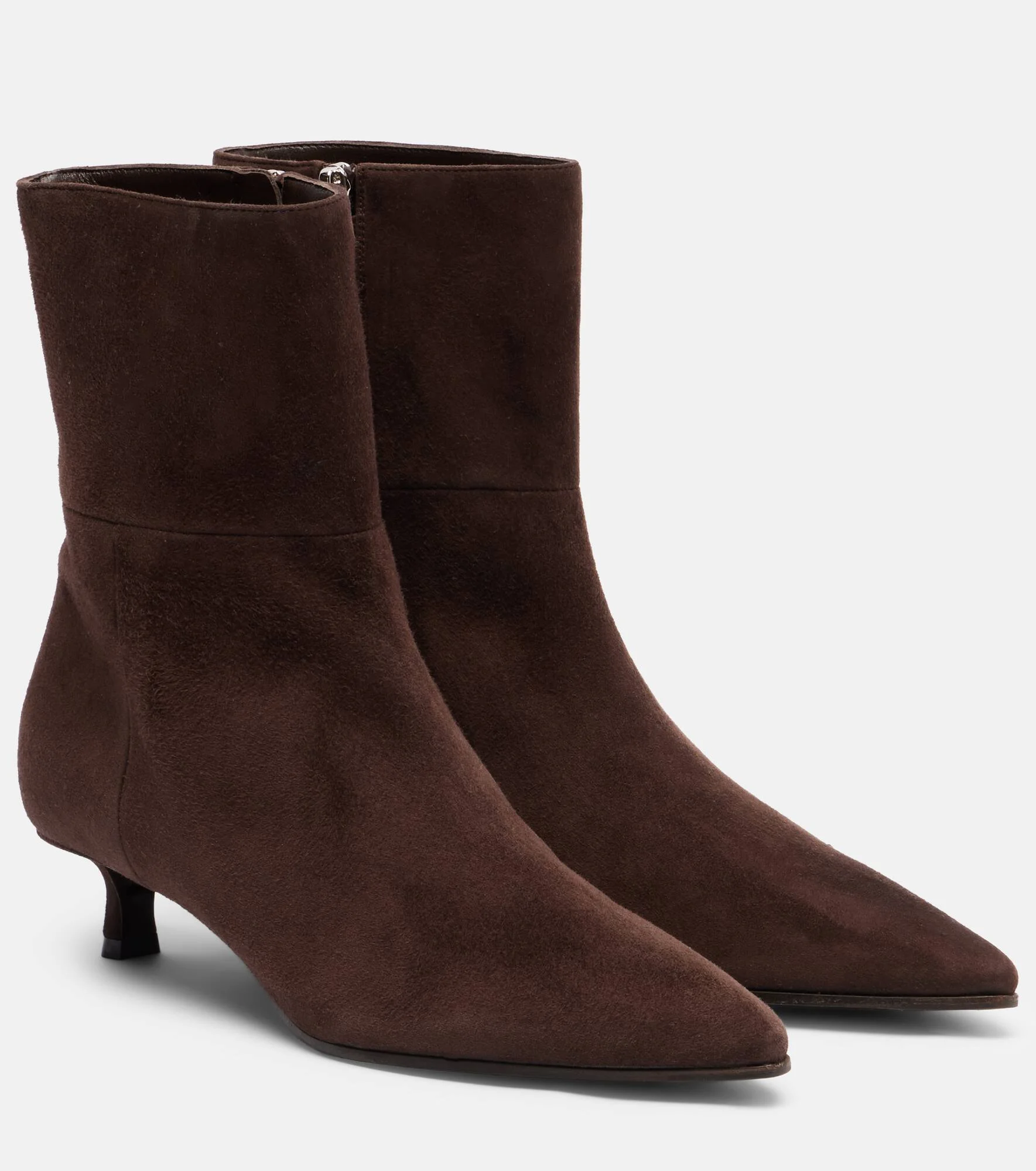 Lory 35 suede ankle boots - 1