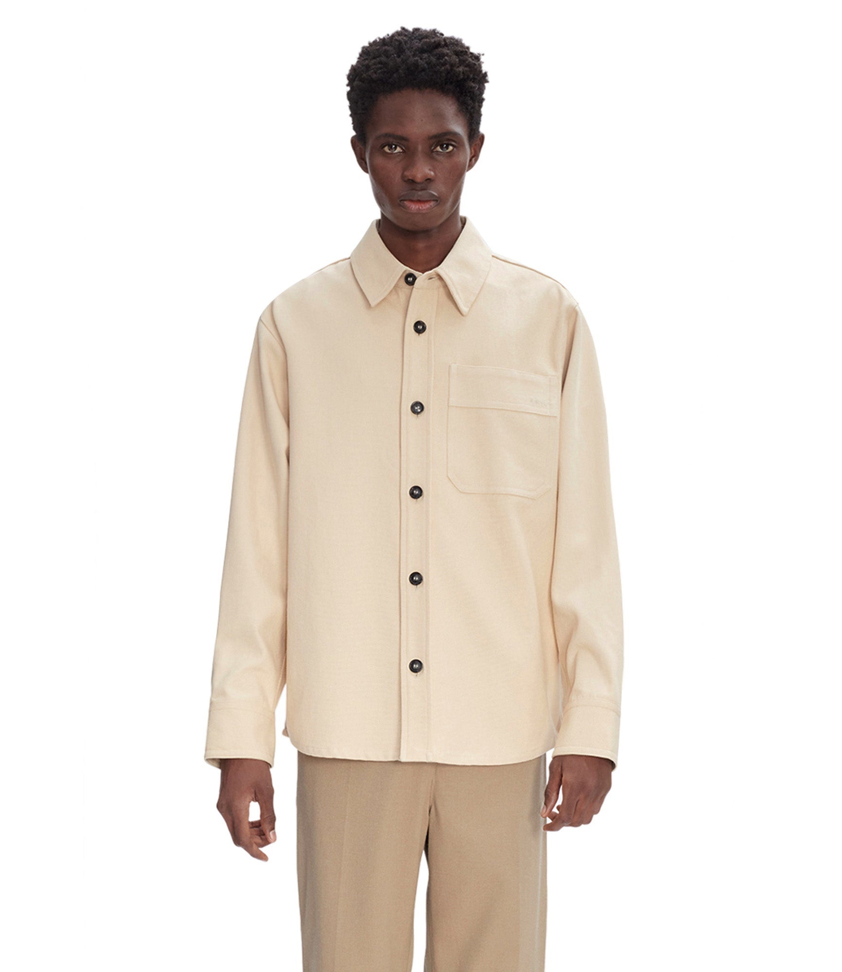 BASILE BRODÉE POITRINE OVERSHIRT - 2