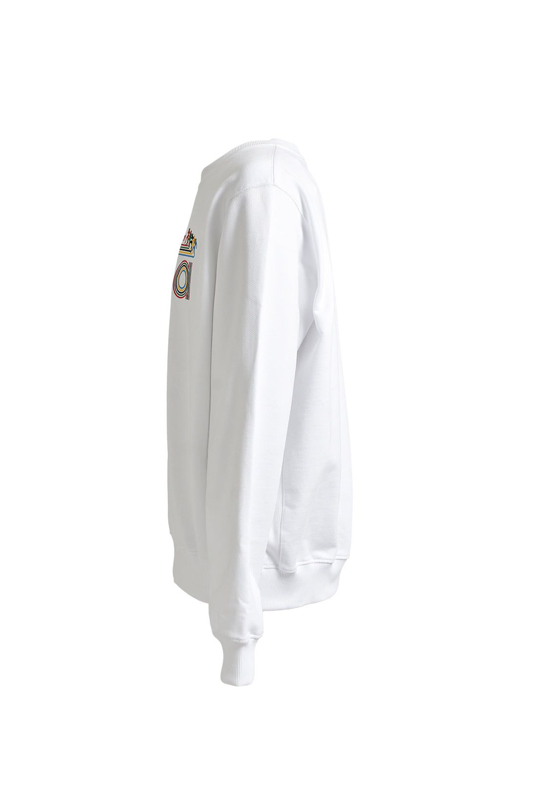 EQUIPEMENT SPORTIVE EMBROIDERED CLASSIC SWEATSHIRT / WHT - 7