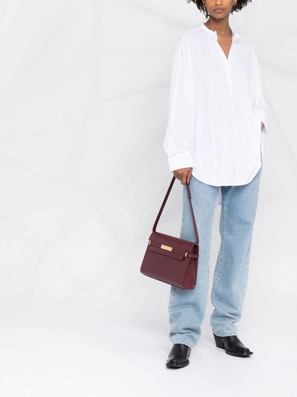 Manhattan leather shoulder bag - 2