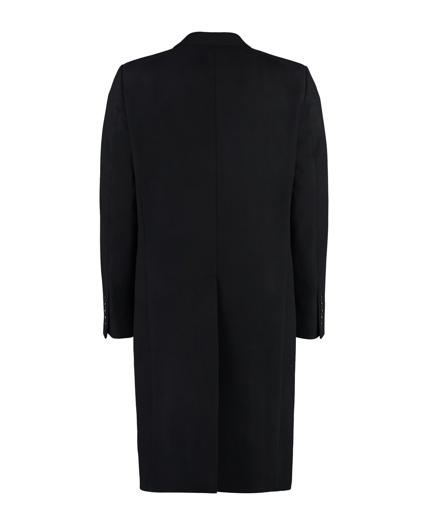 Single-breasted Wool Coat - 2