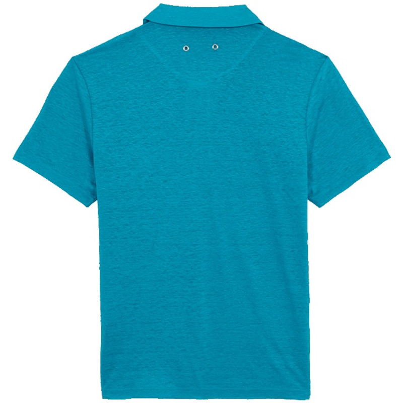 Vilebrequin Men Linen Jersey Polo Shirt Solid outlook